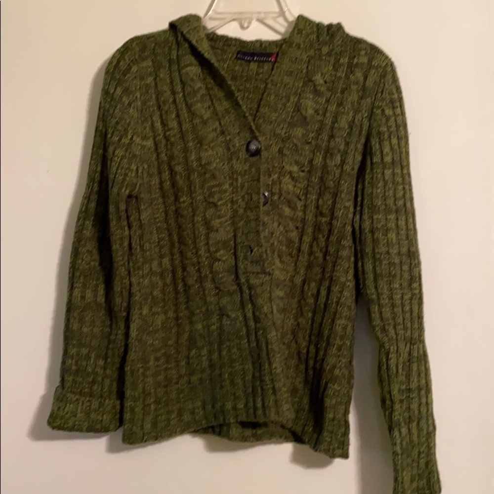 Allison Brittany green sweater